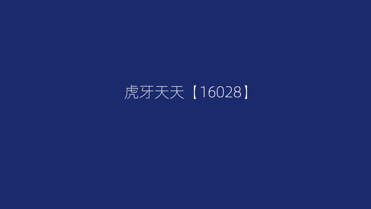 虎牙天天【16028】