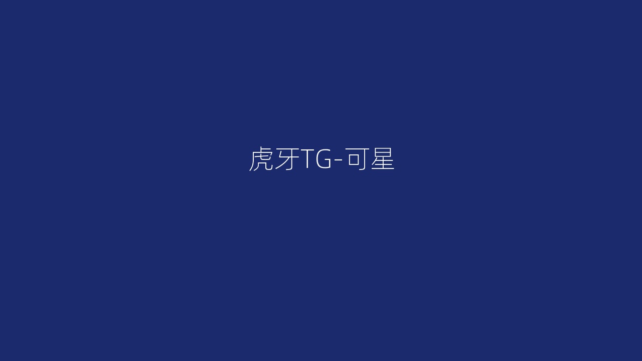 虎牙TG-可星